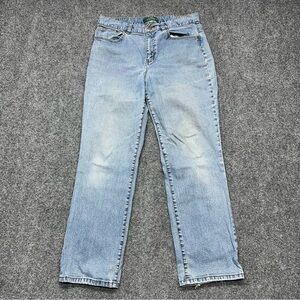 LRL Lauren Jeans Co. Ralph Lauren Classic Straight Jeans Blue Denim